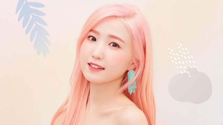 Hitomi, Beautiful, Pink Hair, IZ*ONE, Bloom*Iz, 4K, #6.712