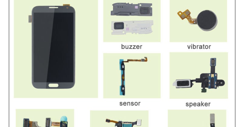 How to Identify Parts and Components on the PCB of a Mobile Cell Phone:
