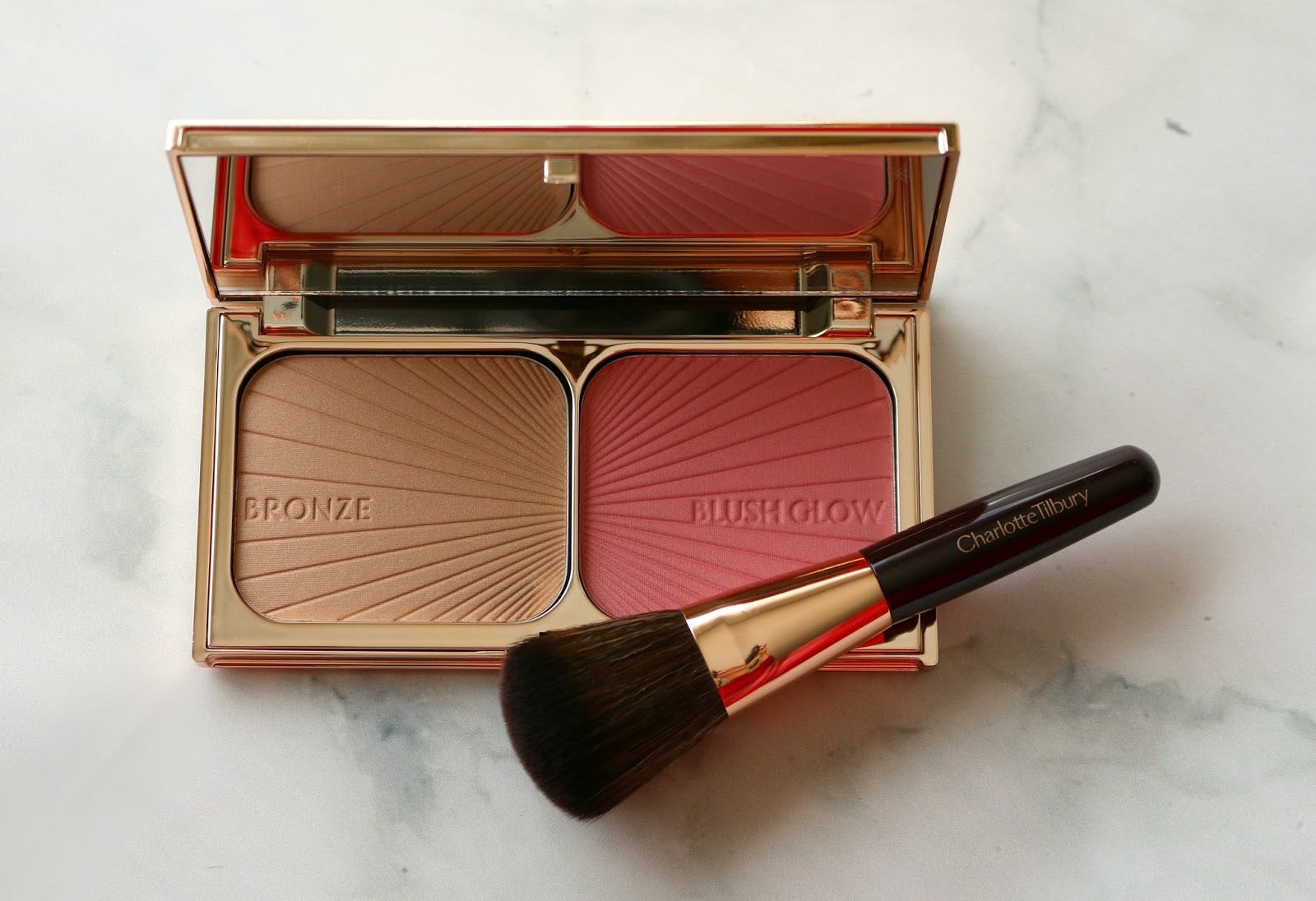 Charlotte Tilbury Filmstar Bronze & Blush Glow + Your Lip Service Royal