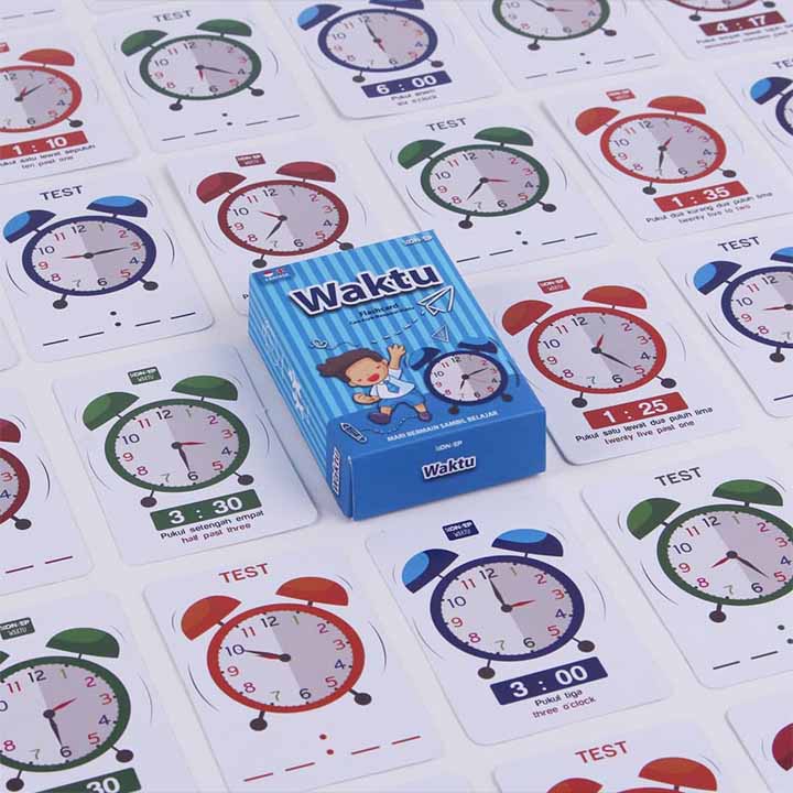 Flash Card Waktu