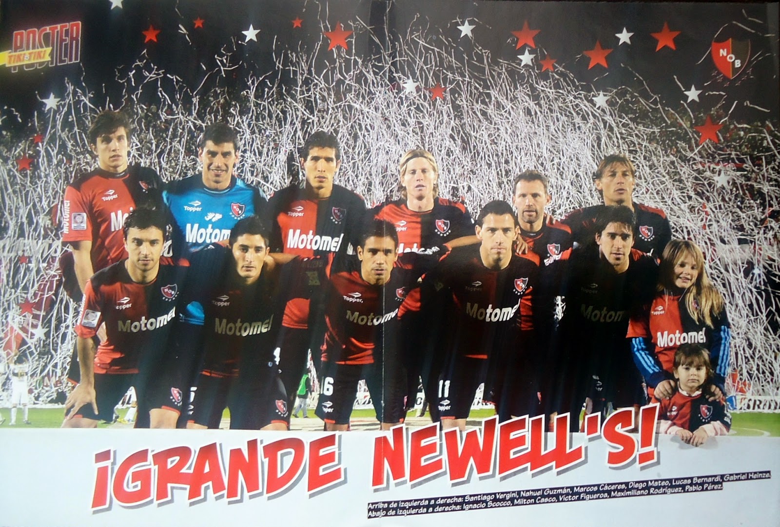 ANOTANDO FÚTBOL *: NEWELL´S OLD BOYS * PARTE 8