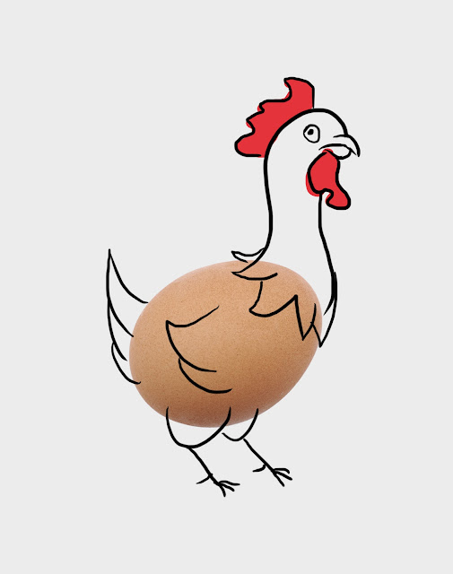 Valentino Presti Illustrator È l'uovo che fa la gallina o la gallina che fa l'uovo? Valentino Presti Illustrator È l'uovo che fa la gallina o la gallina che fa l'uovo?