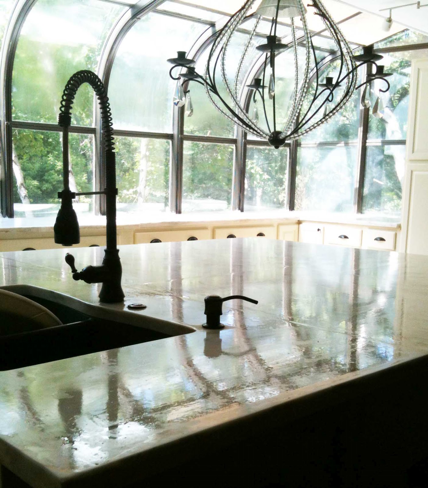 Northeast of Eden Reseal Marble countertops DIY