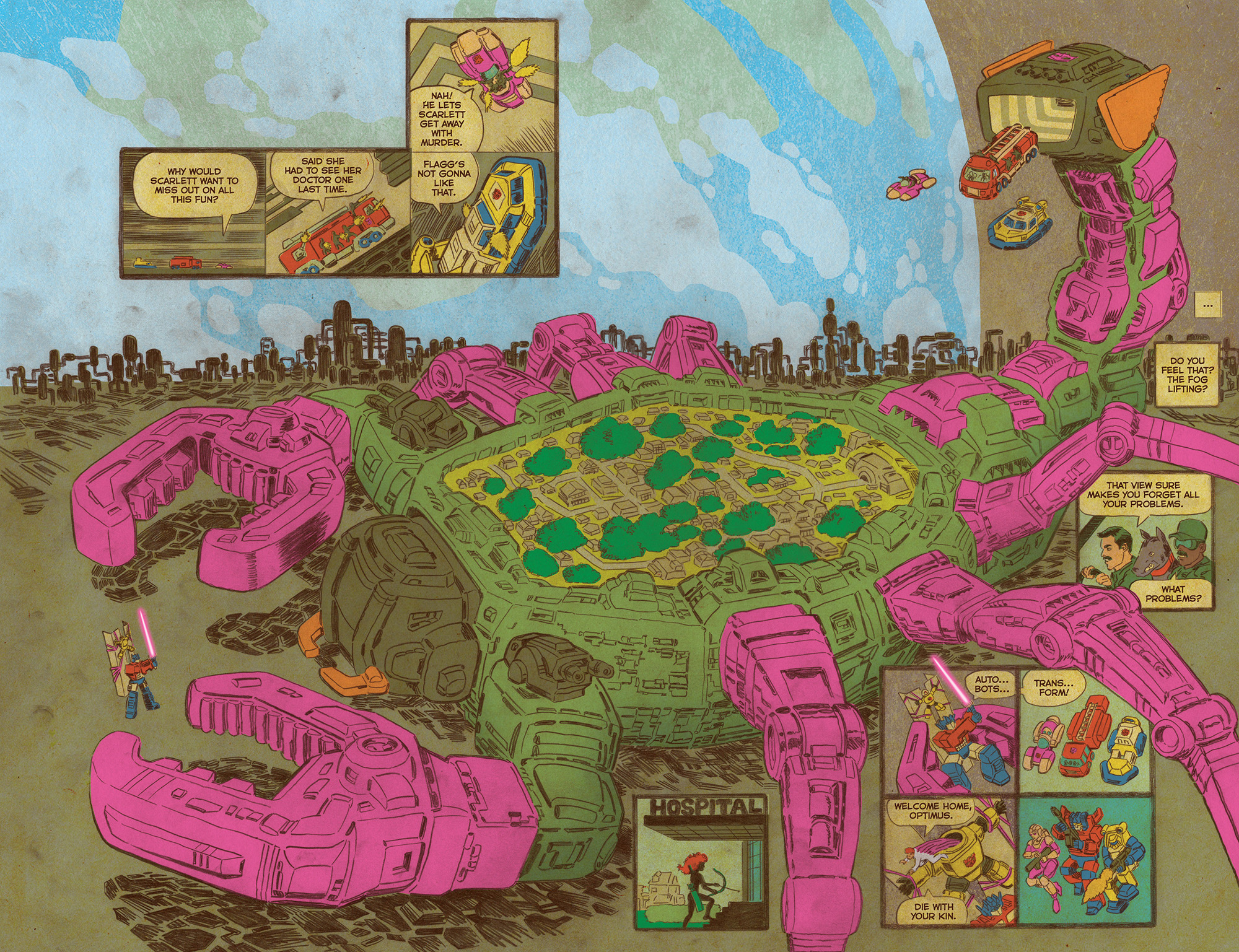 Transformers vs. G.I. Joe chapter 7 page 13