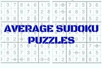 Average Sudoku Puzzles