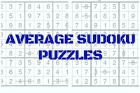 Average Sudoku Variation Puzzles