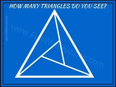 Picture Puzzle to count number of triangles