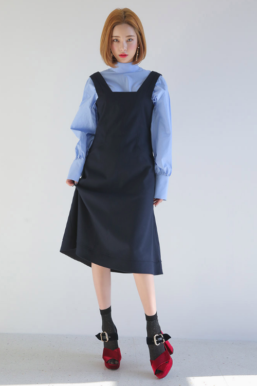 [Stylenanda] A-Line Pinafore Dress | KSTYLICK - Latest Korean Fashion ...