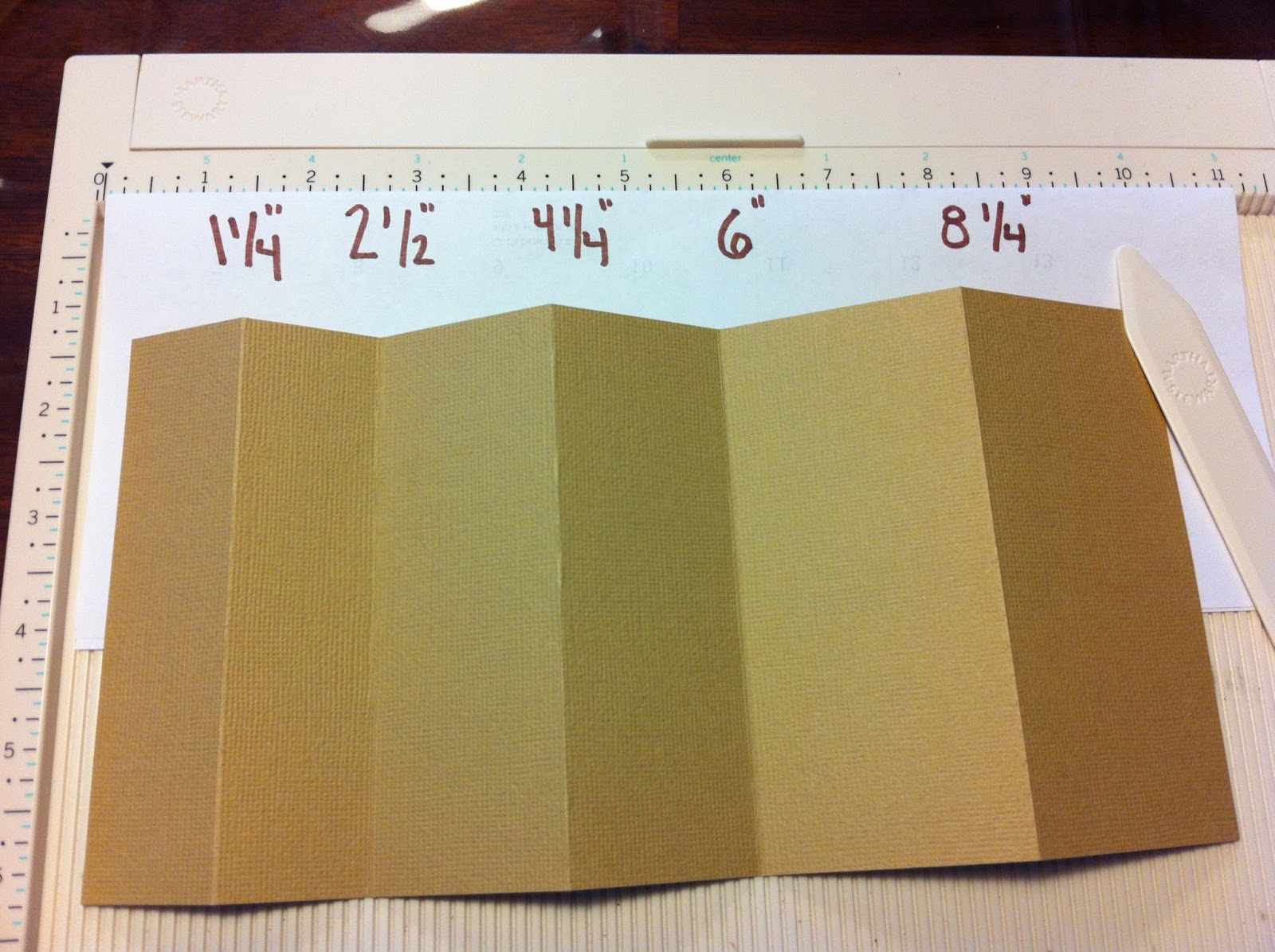 Pumpkin Spice & Everything Nice: Stair Step Card Tutorial