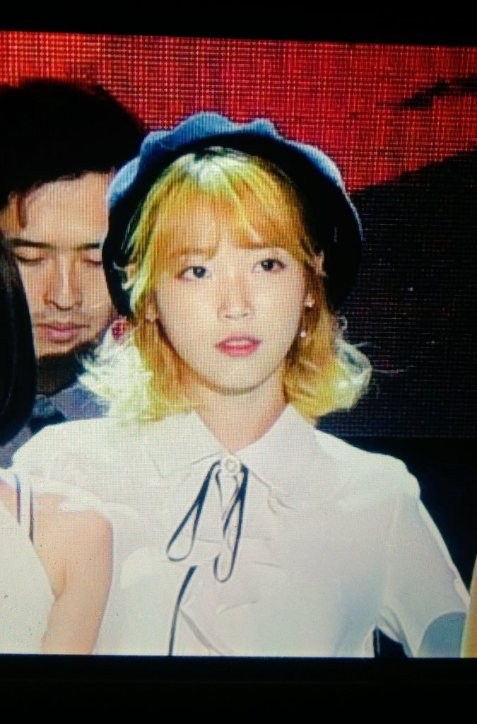 아이유 금발 염색하다.jpg | 인스티즈