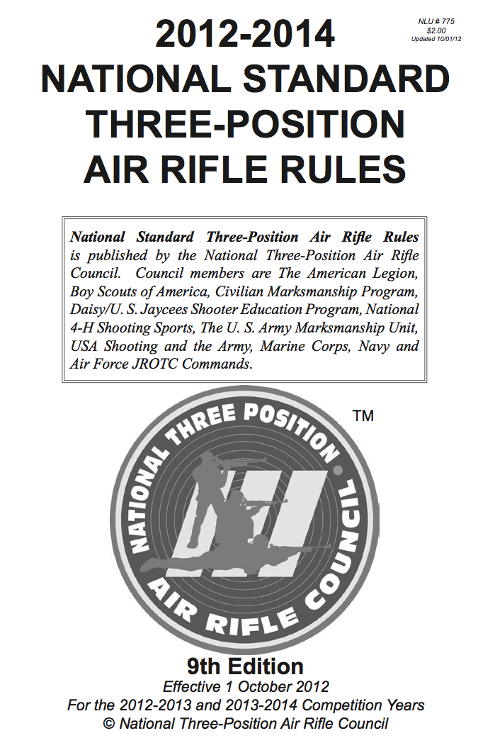 3P Air Rifle Coaching Rules/Scoring