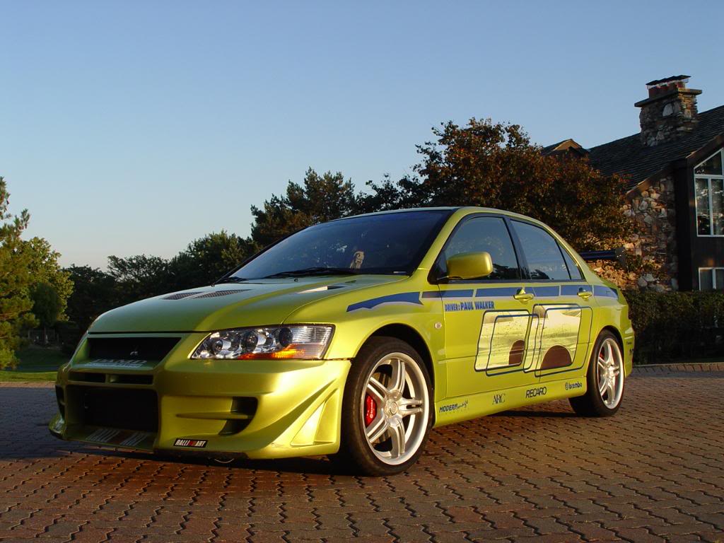 Mitsubishi Evo Szybcy I Wściekli Szybcy i wściekli