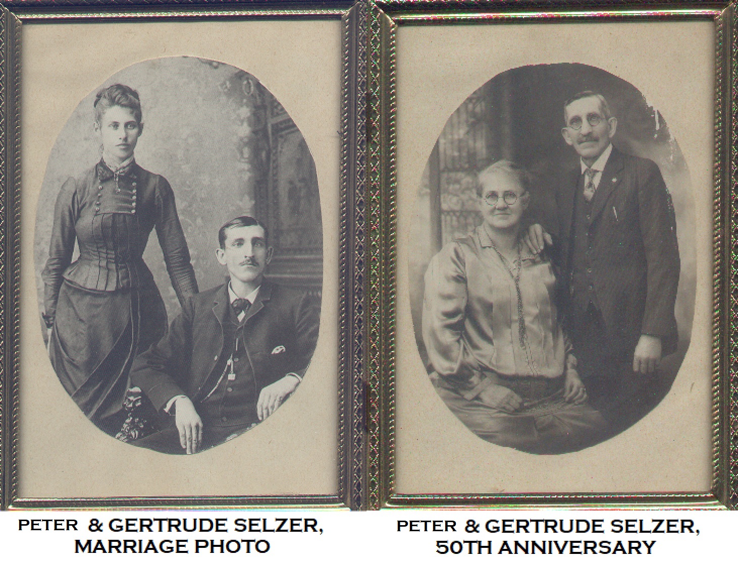 Peter and Gertrude Selzer ~ ~