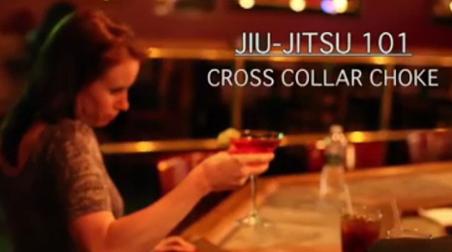 I am definitely teaching my daughter this move, you should too:  Jiu-Jitsu 101