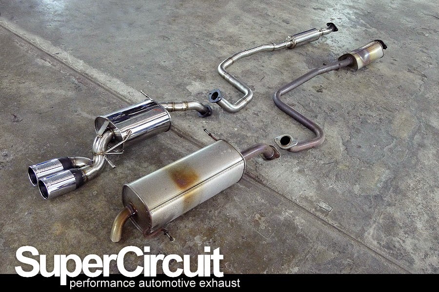 SUPERCIRCUIT Exhaust Pro Shop: Ford Fiesta catback exhaust customization