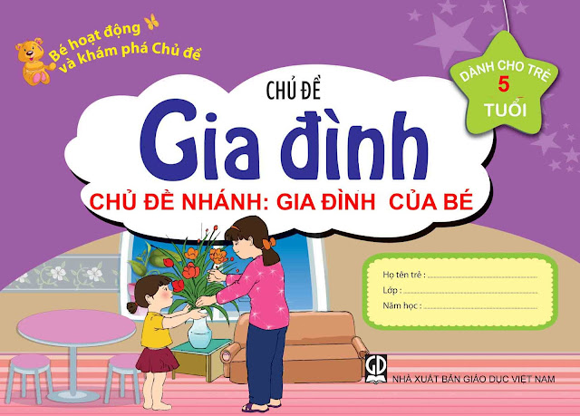 Giáo án mầm non 5 tuổi chủ đề gia đình Giáo án mầm non 5 tuổi chủ đề gia đình