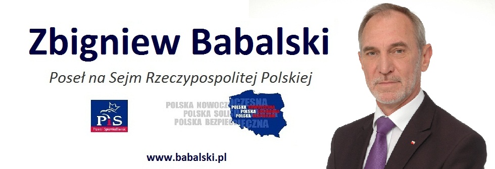 Babalski Zbigniew - poseł na Sejm RP