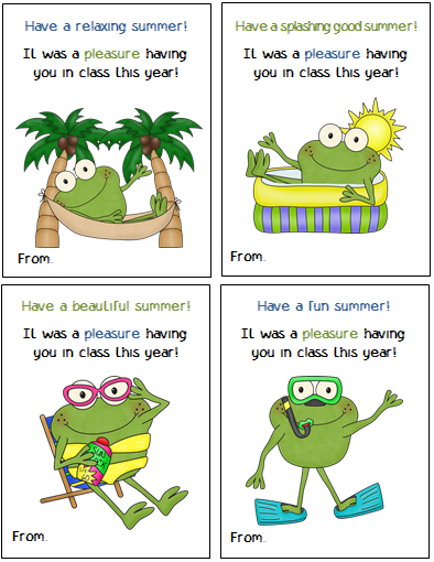  Freebie! End of the Year Certificate 