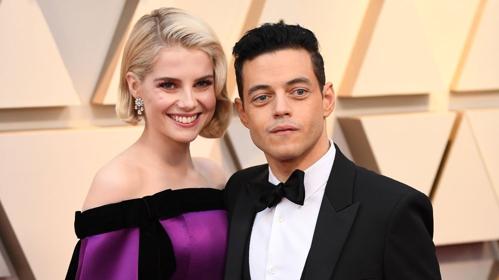 lucy boynton oscars dress