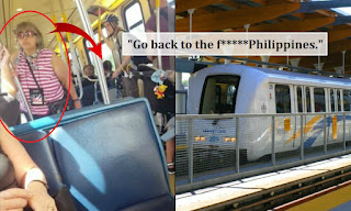 RACIST RANT! Magasawang Matanda Minura ng Isang Canadian Dahil Sa Paguusap ng Tagalog Sa Skytrain sa Canada RACIST RANT! Magasawang Matanda Minura ng Isang Canadian Dahil Sa Paguusap ng Tagalog Sa Skytrain sa Canada