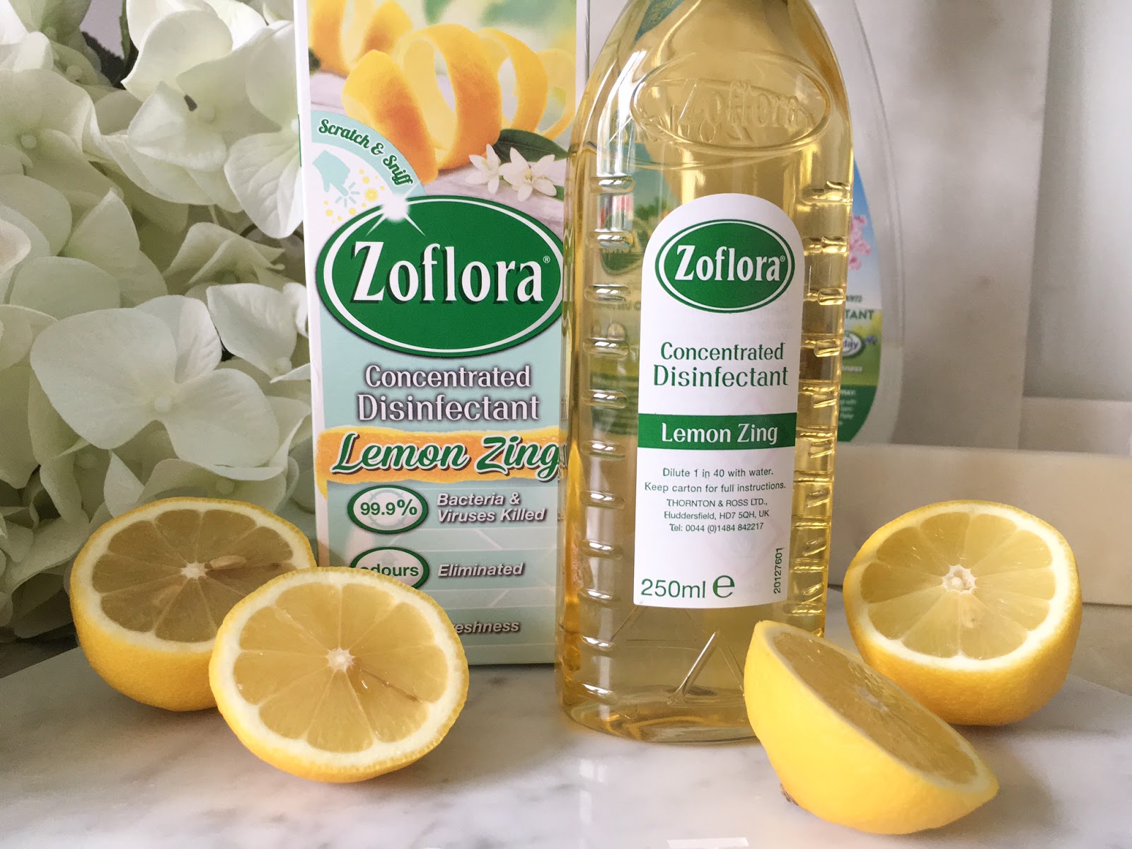 New Lemon Zing Zoflora & my top 5 fuss free tips A Hint Of Decor