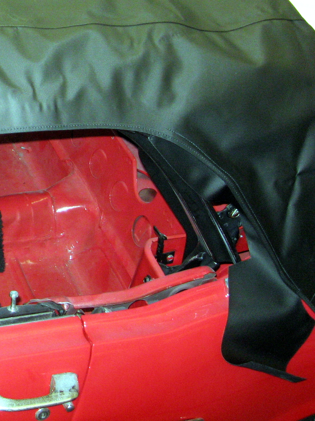 Restoration of a 1965 Mustang Convertible Top Replacement Part III