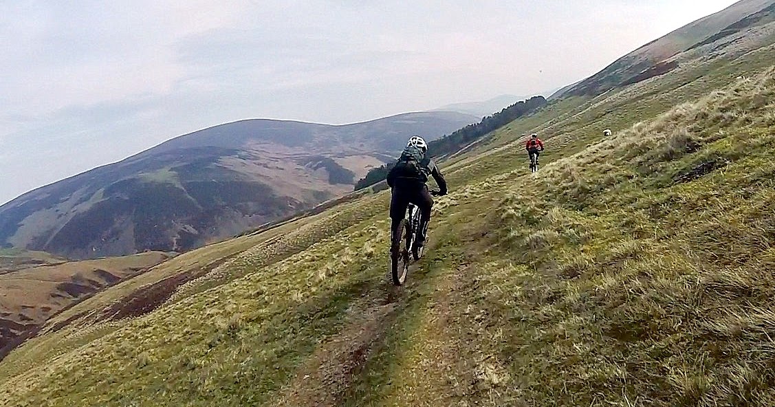 pentland hills mountain biking