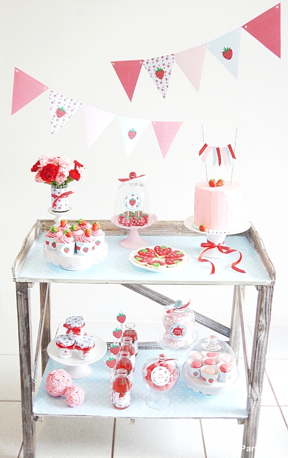Summer Party Ideas Strawberry Desserts Table Party Ideas Party