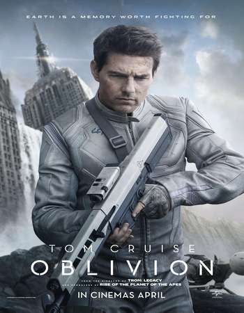 Oblivion 2013 Dual Audio 500MB BRRip 720p ESubs HEVC