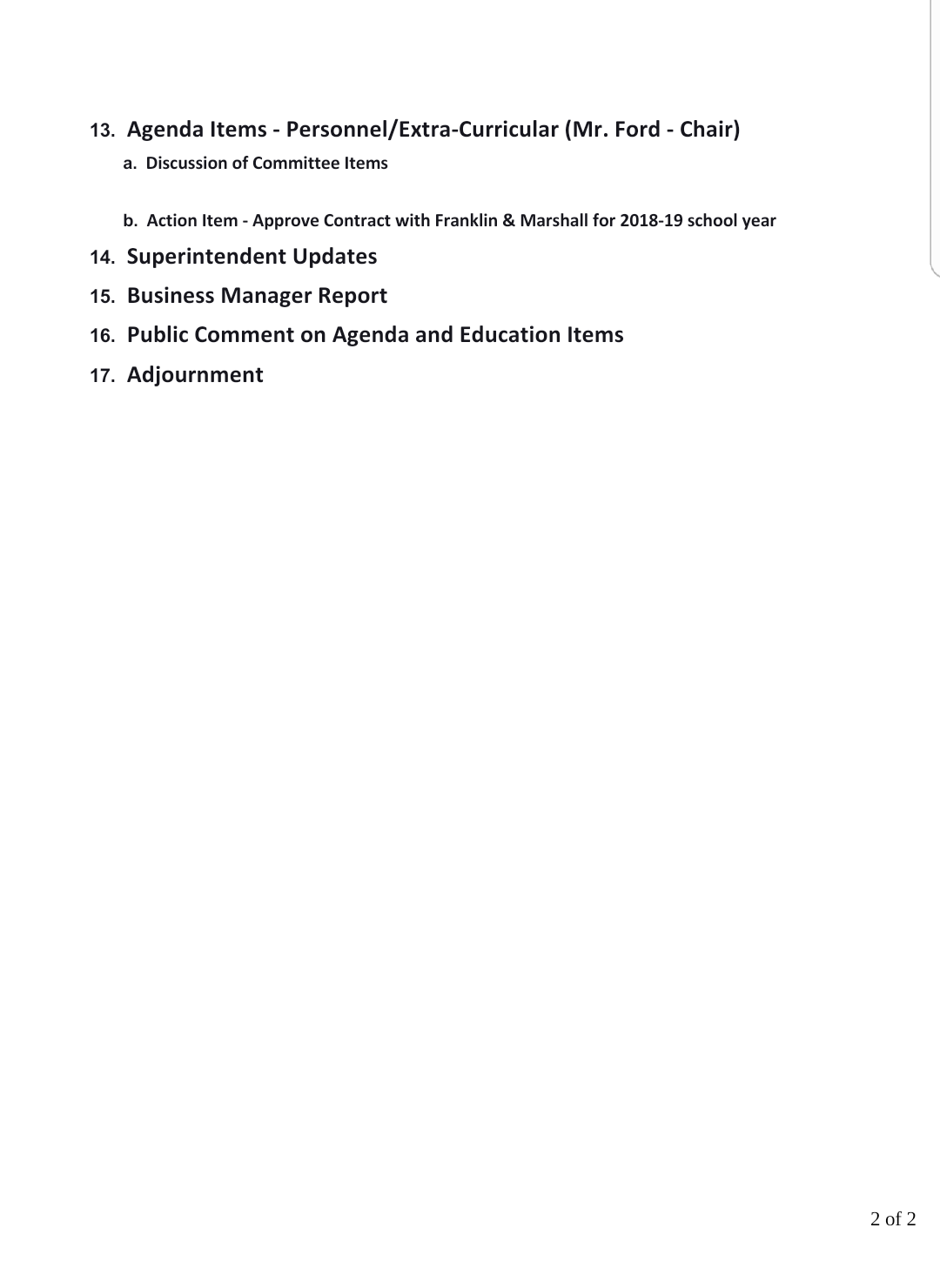 Draft Agenda School Board Committee Of The Whole 3 1 18 Columbia Spy draft-agenda-school-board-committee-of-the-whole-3-1-18-columbia-spy