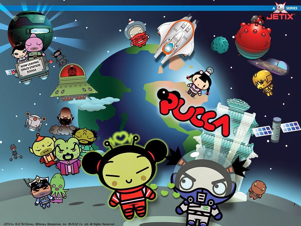 Garu y Pucca: Tarjetas o Invitaciones para Imprimir Gratis. Para hacer invitaciones, tarjetas, marcos de fotos o etiquetas, para imprimir gratis de Garu y Pucca.