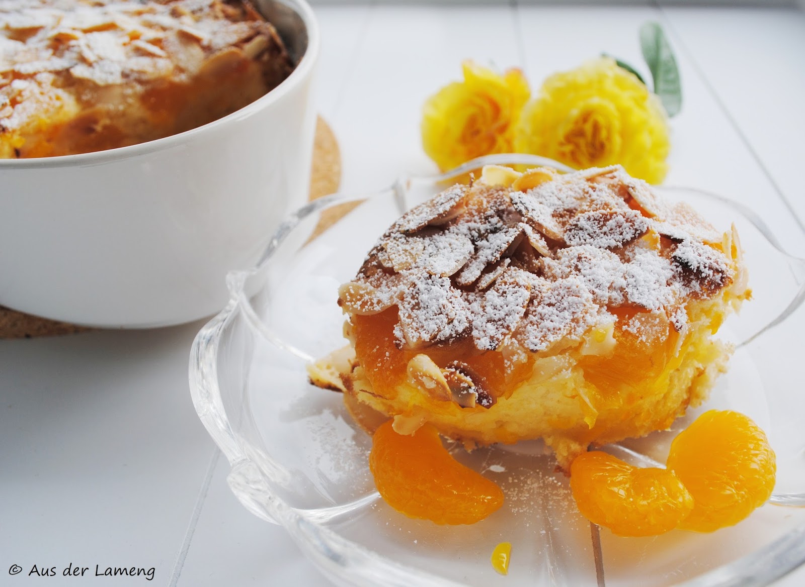 Mandarinen Clafoutis – die EM in Frankreich ruft! – Aus der Lameng
