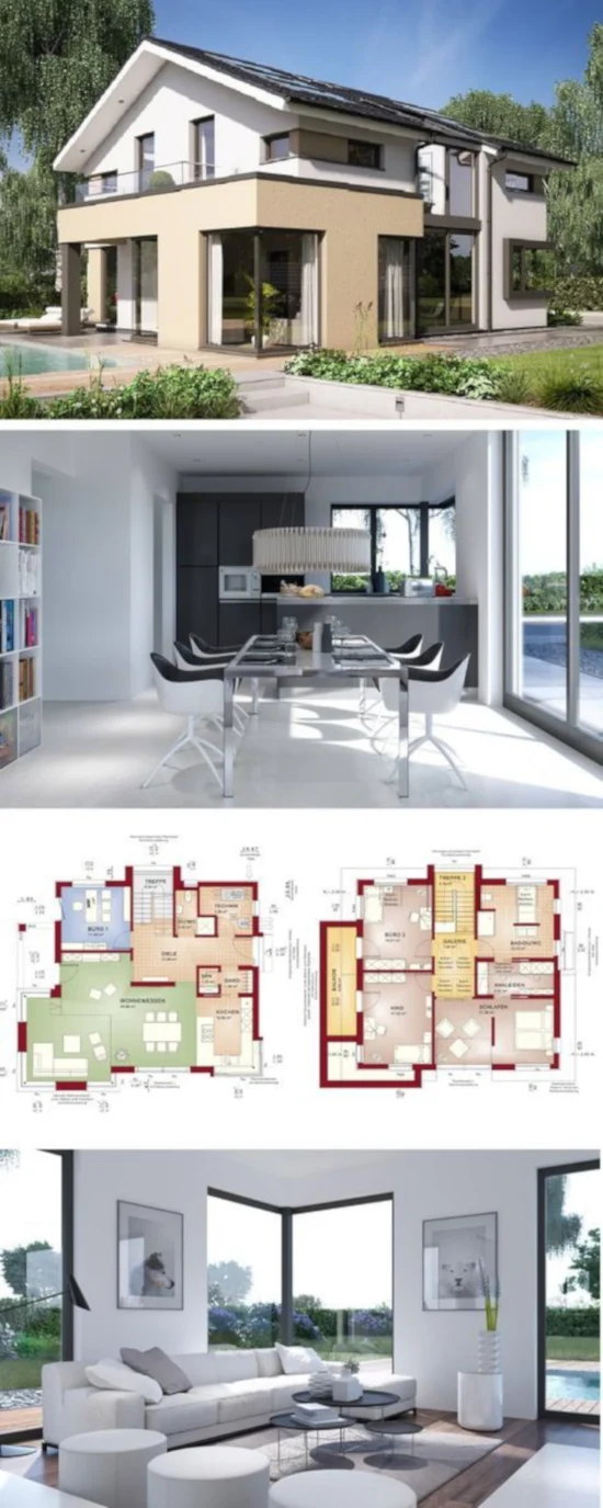 model rumah minimalis idaman plus denah dan penataan interior