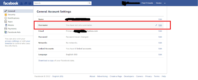 Creating a Facebook Username or Address for a Facebook page or Facebook application Creating a Facebook Username or Address for a Facebook page or Facebook application