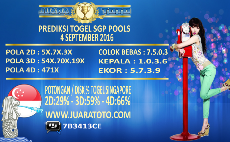 04092016 Prediksi Angka Togel SGP, Saigon & Hongkong