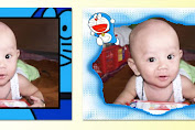 3 Frame foto bertema Doraemon untuk anak-anak