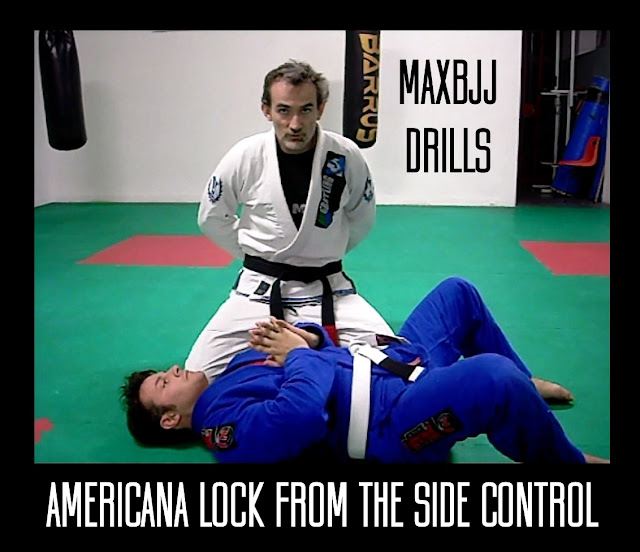 Bjj Drills Americana lock from the side control maxbjj