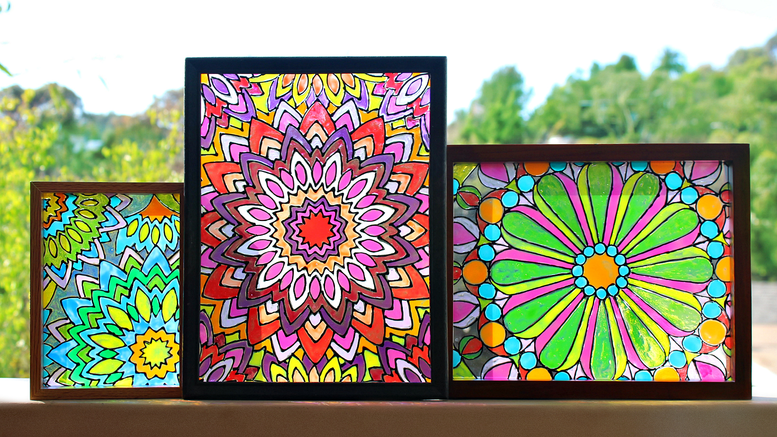 Mark Montano: Faux Stained Glass Mandalas