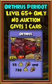 Orthrus - Wizard101 Card-Giving Jewel Guide