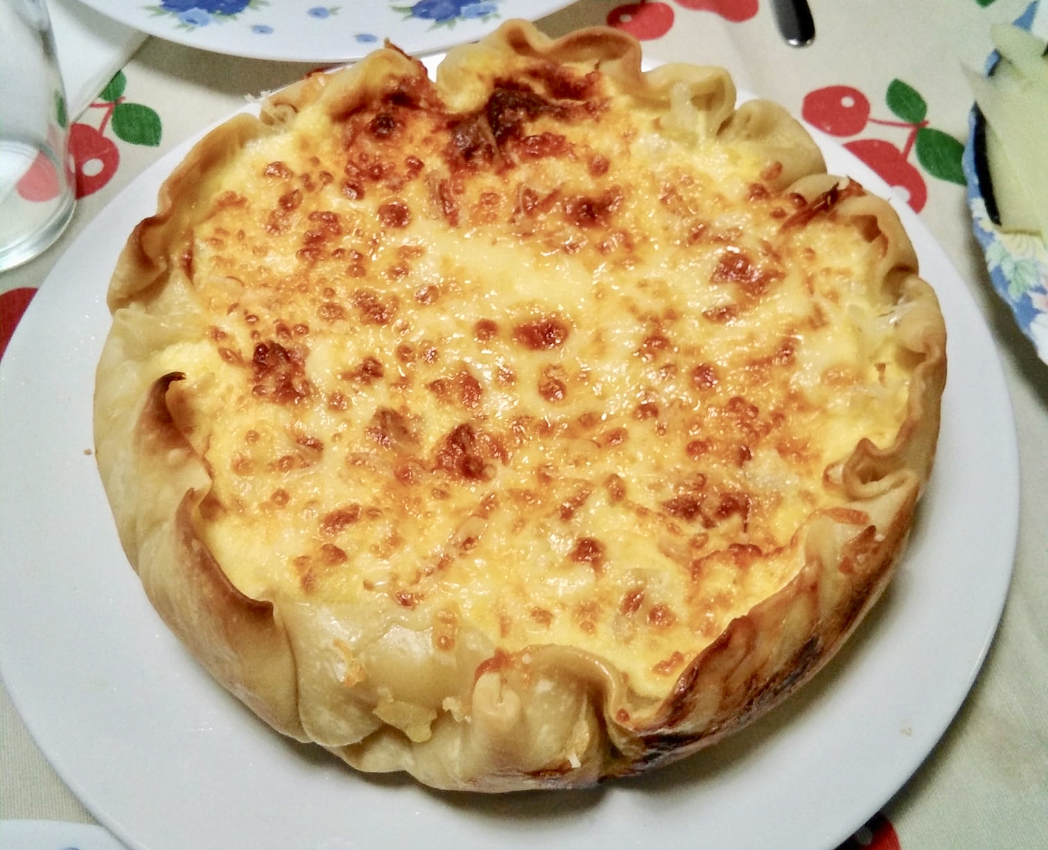 QUICHE DE TORTILLA DE PATATAS