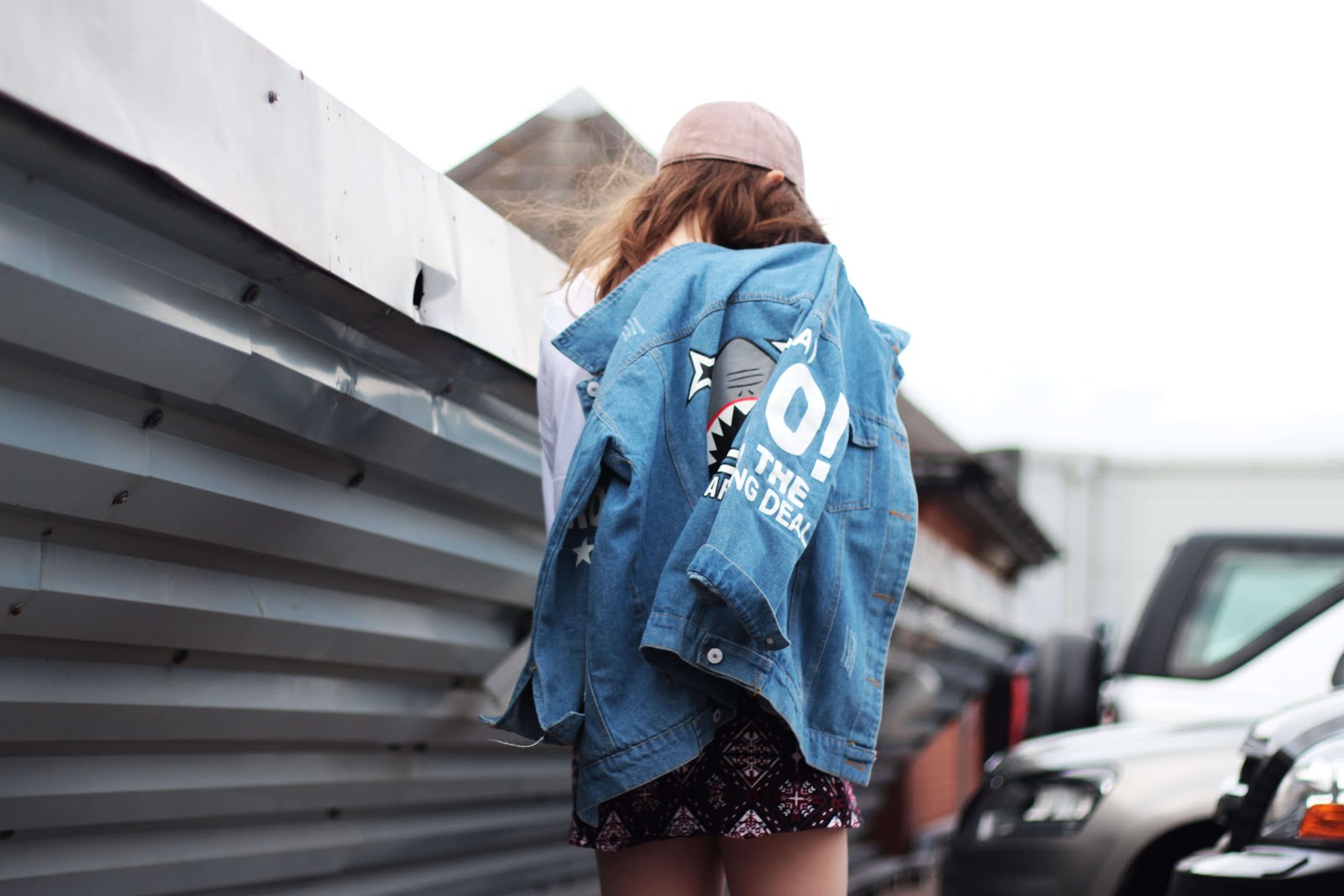 how to style a statement denim jacket
