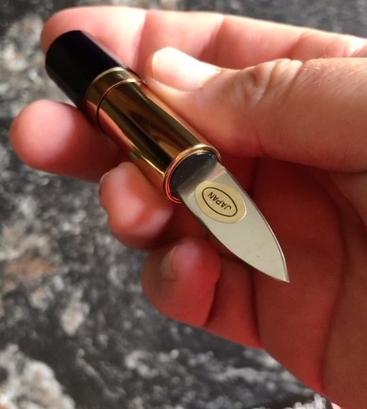 Lipstick Knife