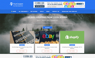 Your Coupon Blogger Theme Deals Coupons Blogger Theme