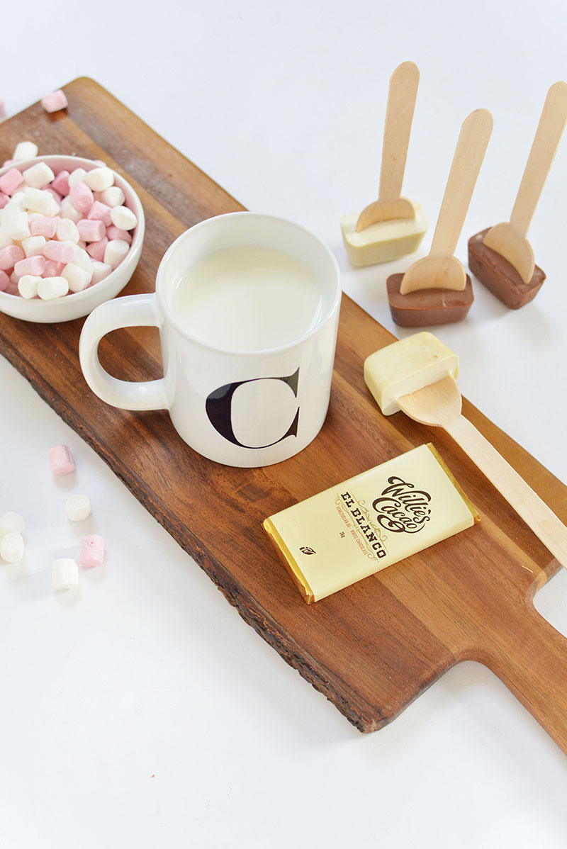 hot chocolate stirrer DIY