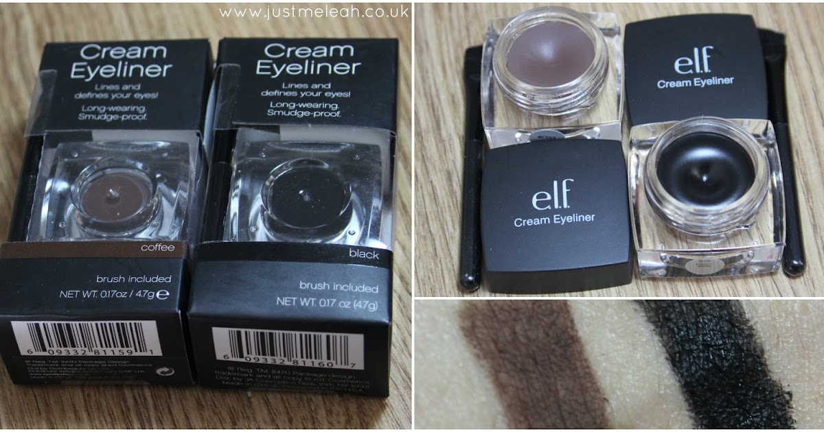 Beauty ELF Cream Eyeliners in Coffee & Black Love Leah