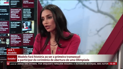 Modelo Lea T. será a primeira transexual a ter destaque na abertura dos Jogos Modelo Lea T. será a primeira transexual a ter destaque na abertura dos Jogos