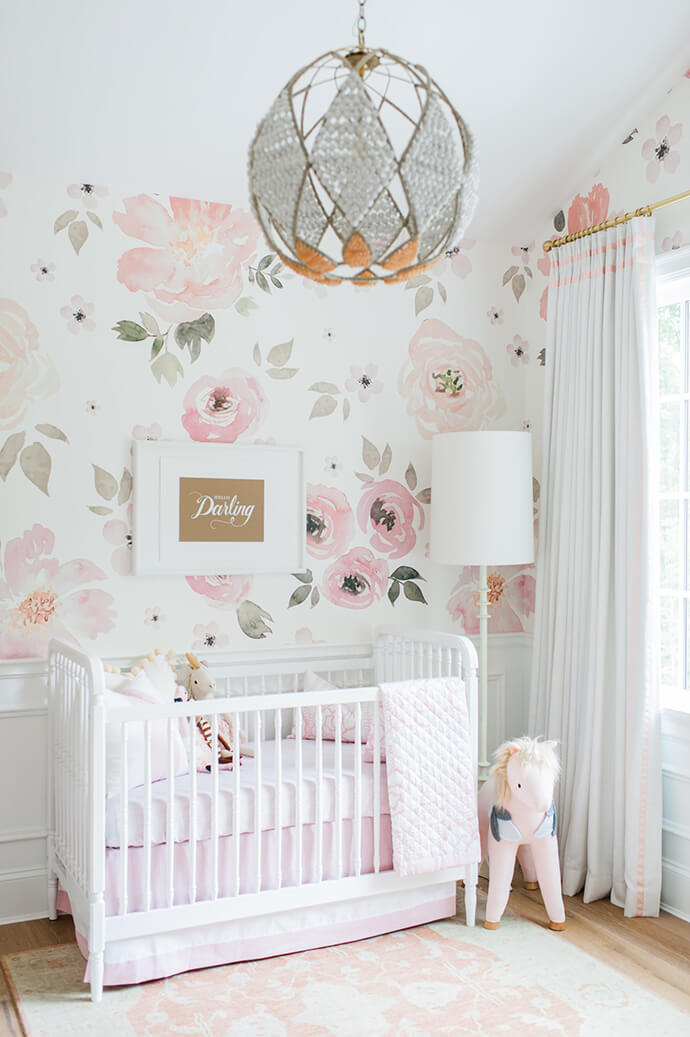 15 Soft and Feminine Baby Girl Nursery Ideas Delightfully Noted