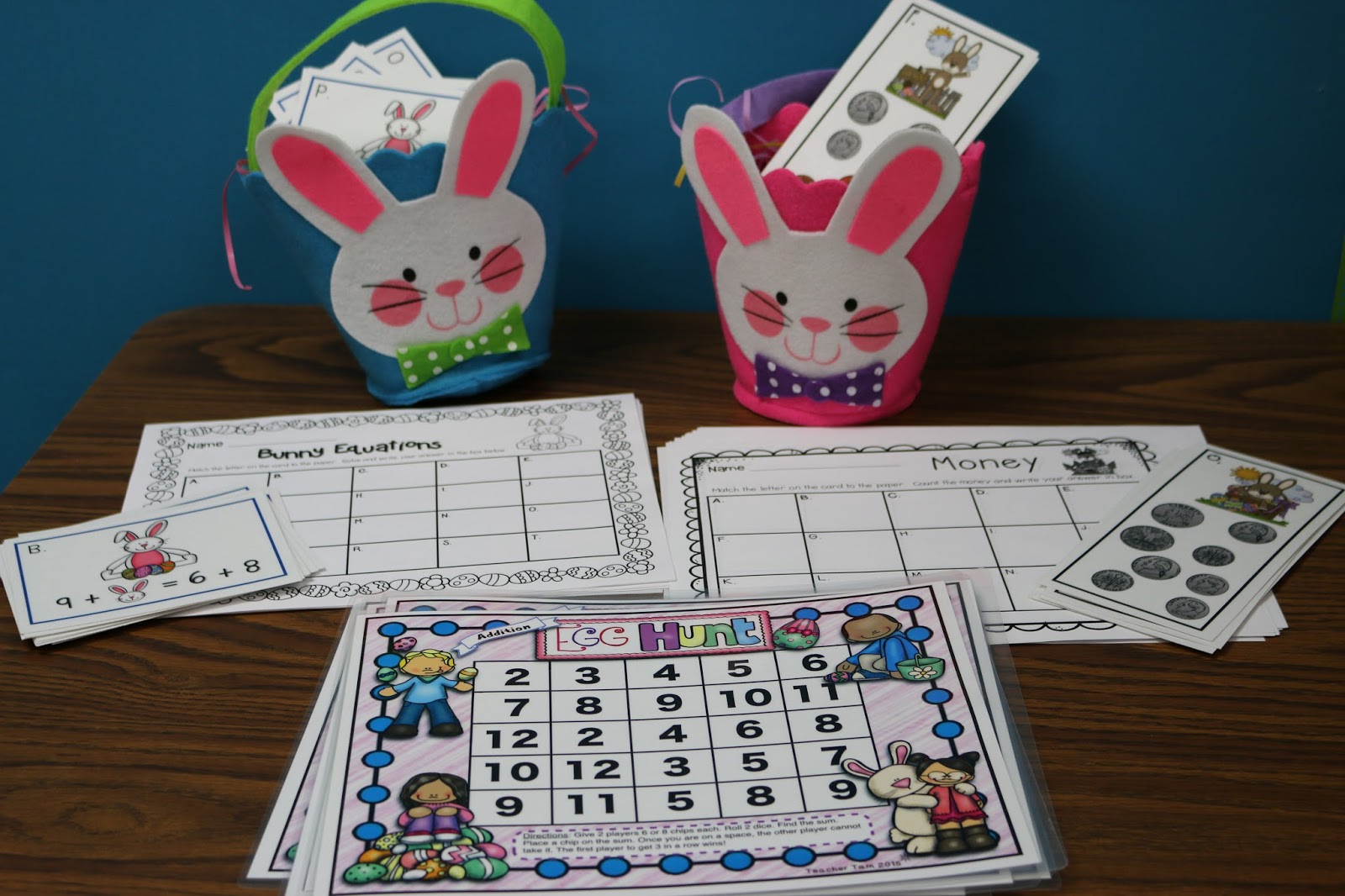 Smiling and Shining in Second Grade: Easter Math for Second Grade