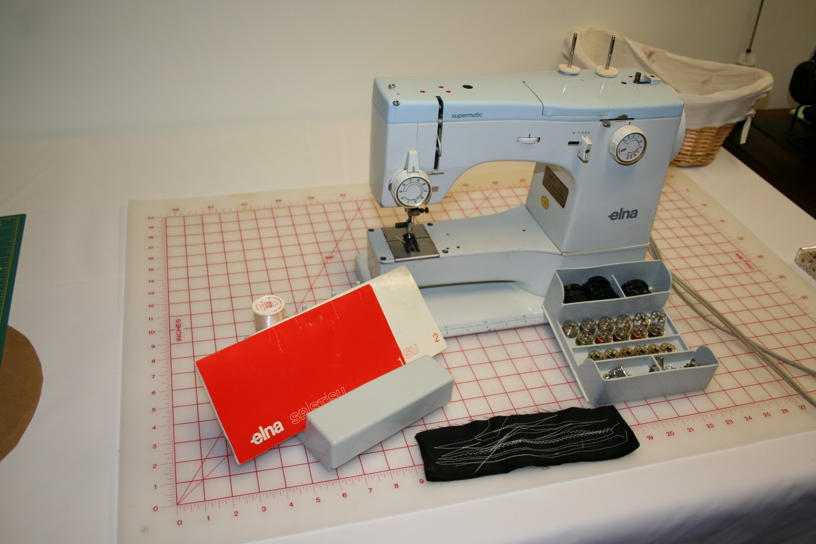Tammy's Craft Emporium 1970s Elna Supermatic Sewing Machine Ella