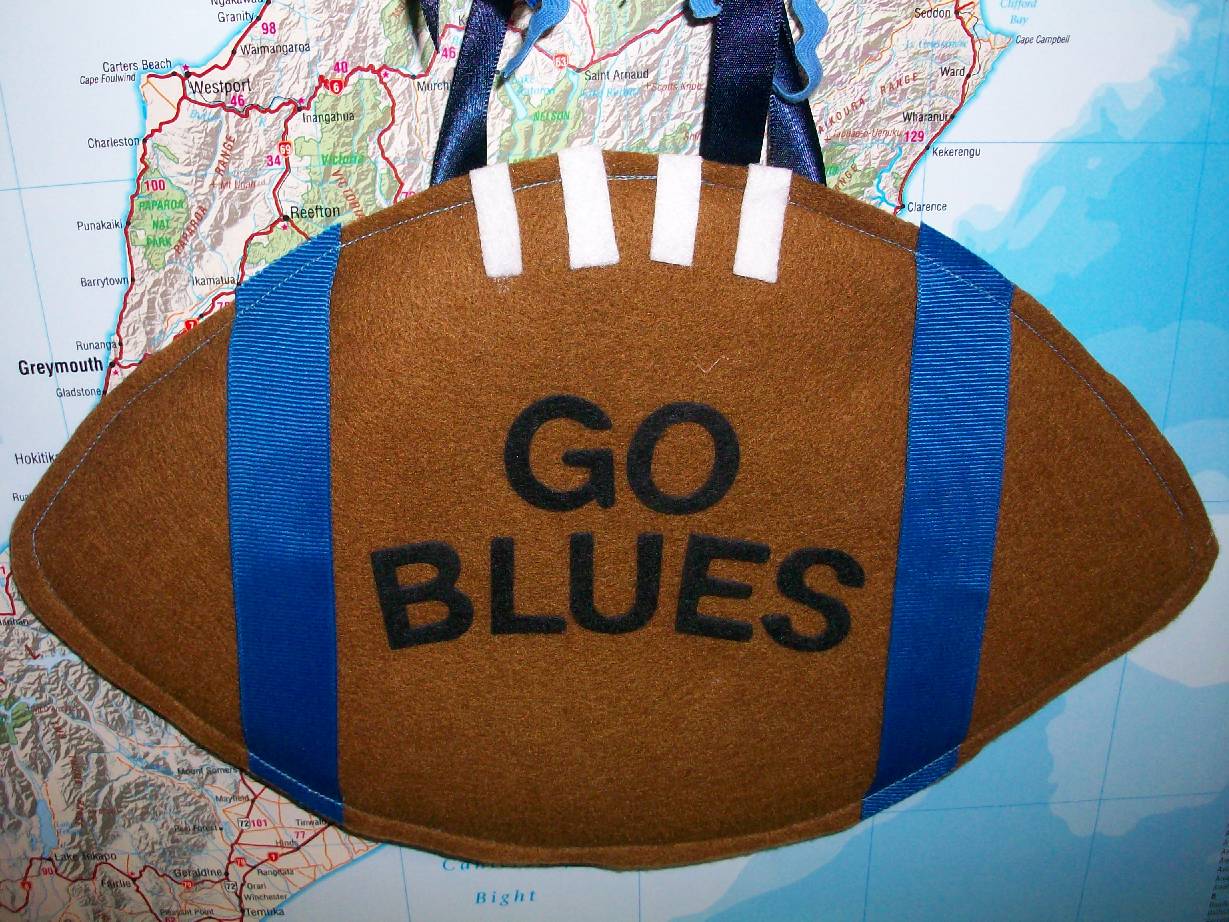 365 DAYS OF PINTEREST CREATIONS: day 259: rugby decor